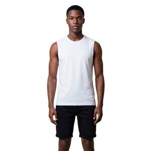 Calvin Klein Jeans White Cotton Tank Men's Tops